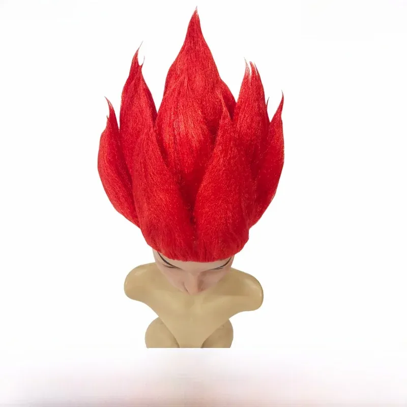 Peluca de Cosplay de Goku de Z para Conveniones – rouge wukong wig