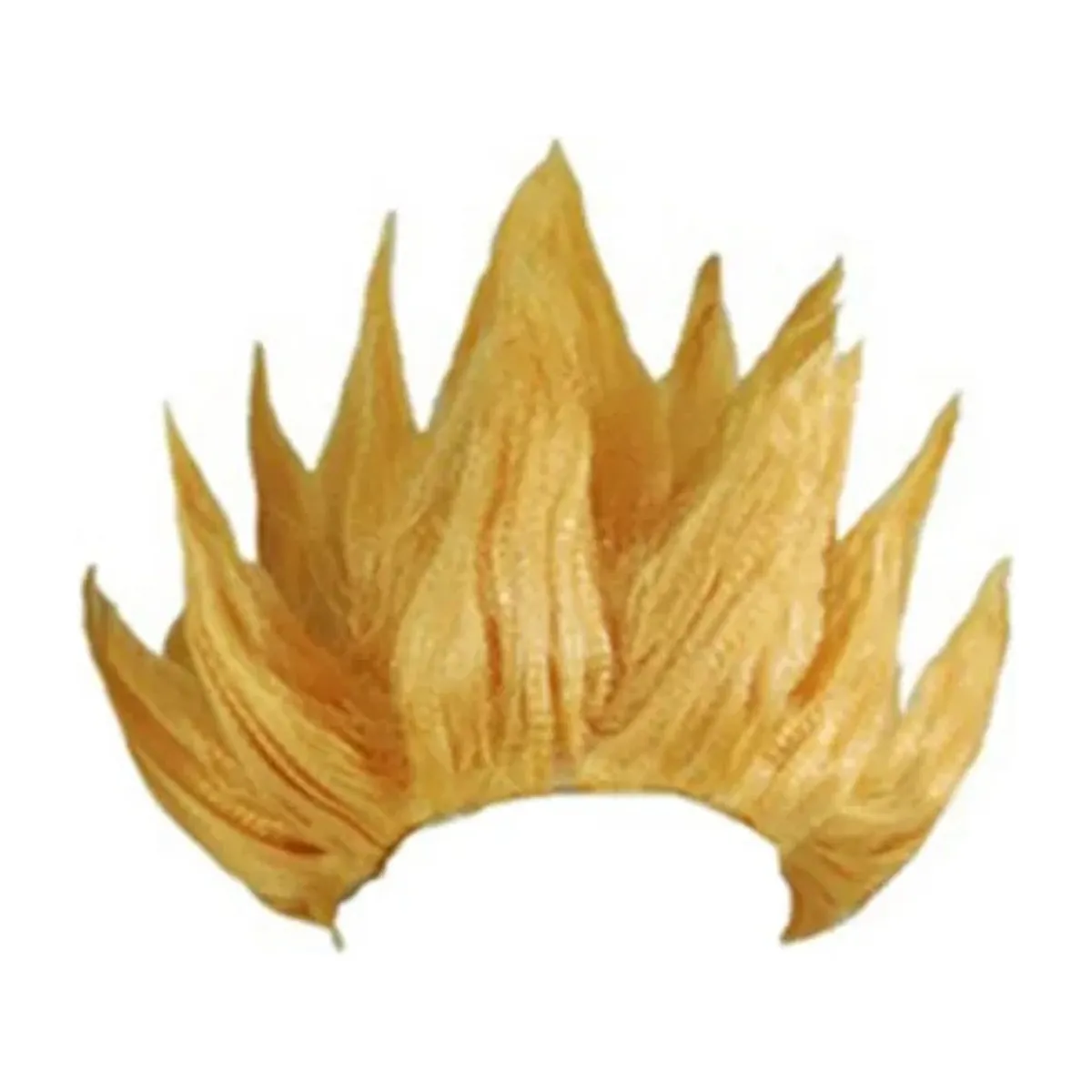 Pelucas de cosplay Z para niños y adultos, disfraz de Goku – amarillo