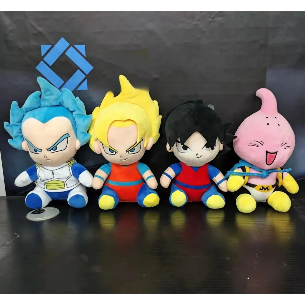 Peluche de Goku y personajes de Dragon Ball de algodón – vue 2