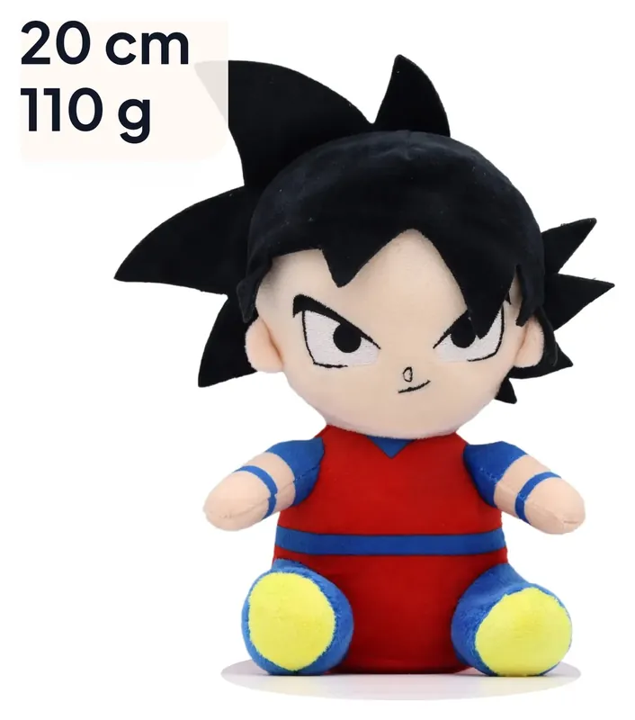 Peluche de Goku y personajes de Dragon Ball de algodón