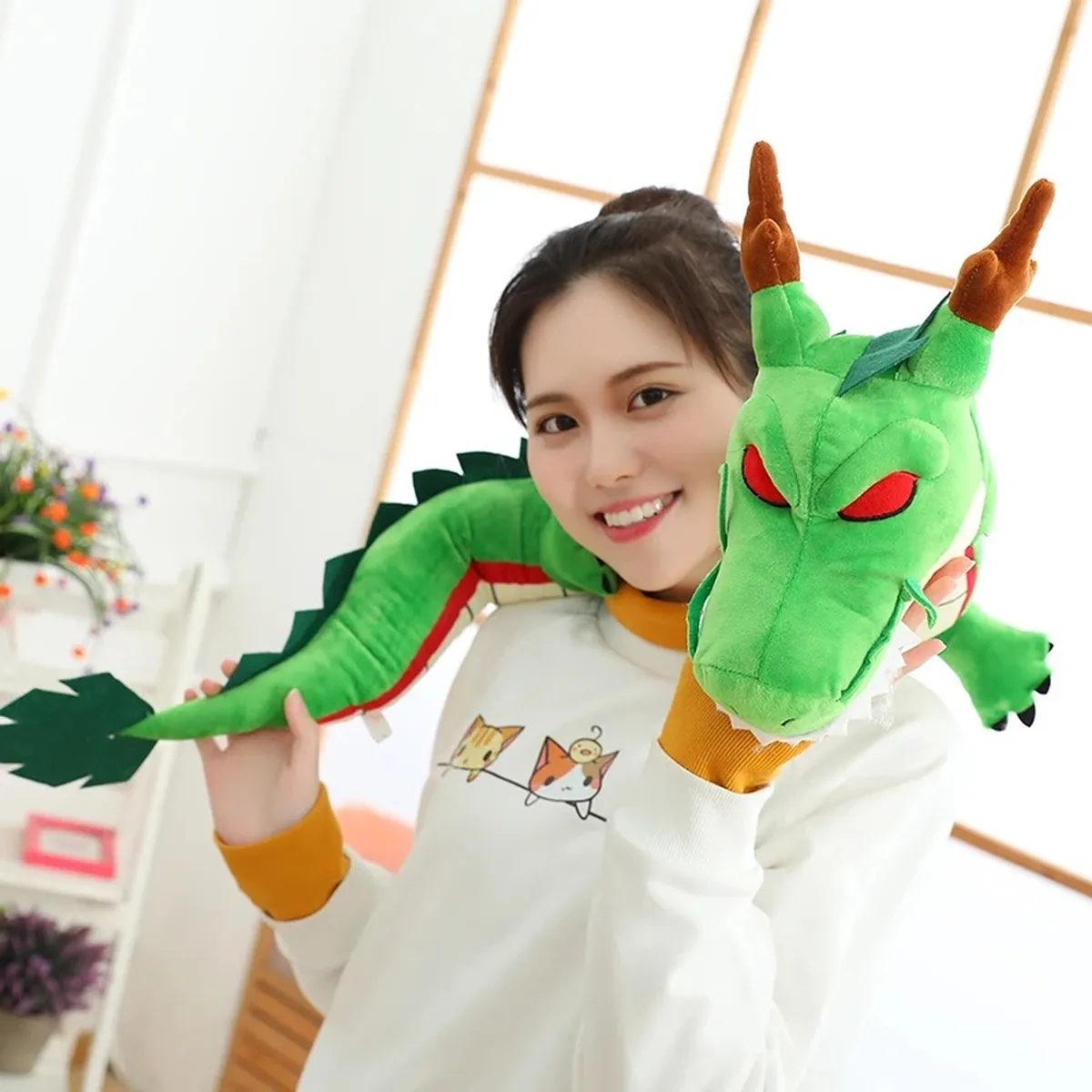 Peluche de Shenlong de 80 o 100 cm, gigante y suave – vue 3
