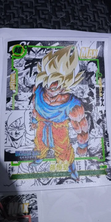 Foto de un comprador: Póster de Dragon Ball de Goku y Vegeta, lámina para enmarcar