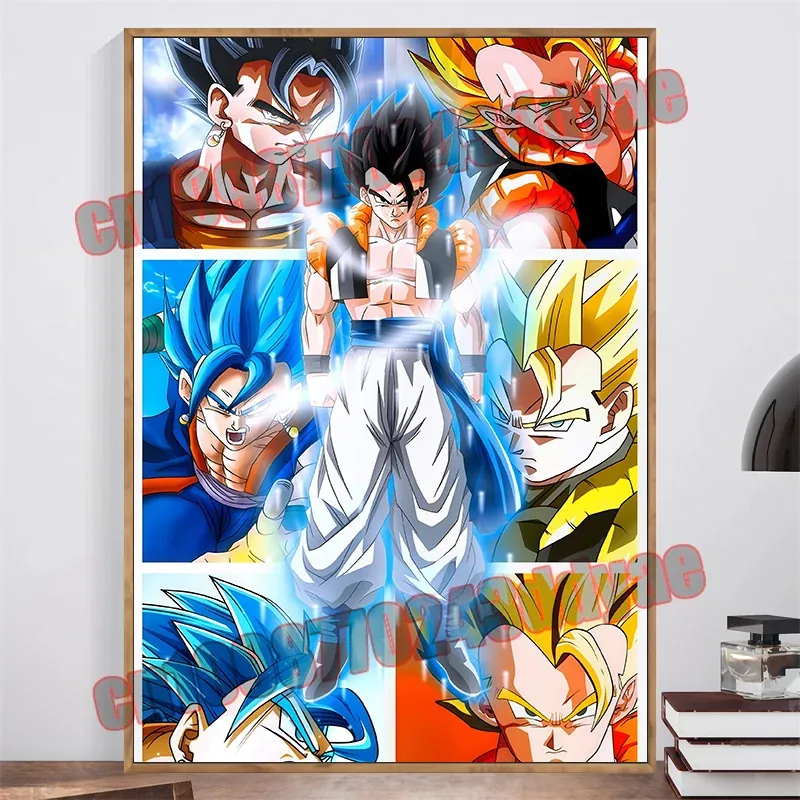 Póster de pintura en lienzo de Dragon Ball Z – dragon ball 13 / unframed, 55 × 80 cm