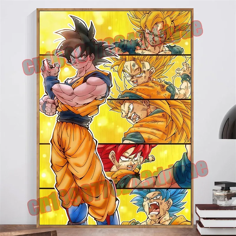 Póster de pintura en lienzo de Dragon Ball Z – dragon ball 15 / unframed, 40 × 55 cm