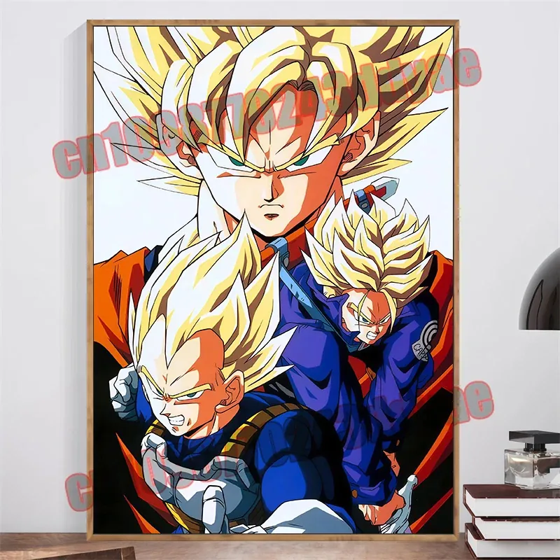 Póster de pintura en lienzo de Dragon Ball Z – dragon ball 11 / unframed, 18 × 25 cm