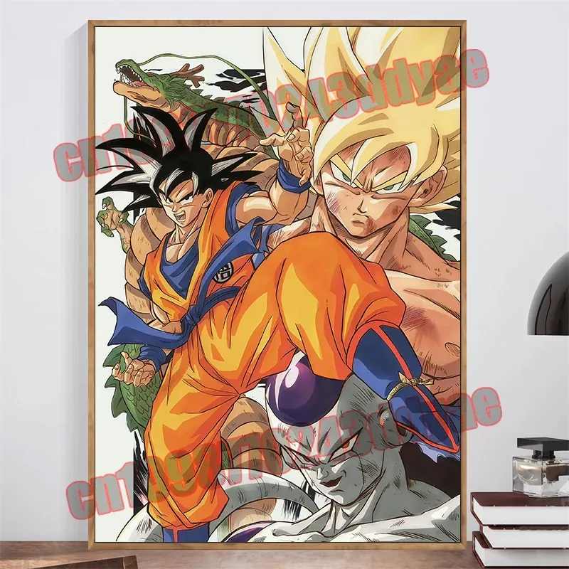 Póster de pintura en lienzo de Dragon Ball Z – dragon ball 12 / a2 unframed, 42 × 60 cm