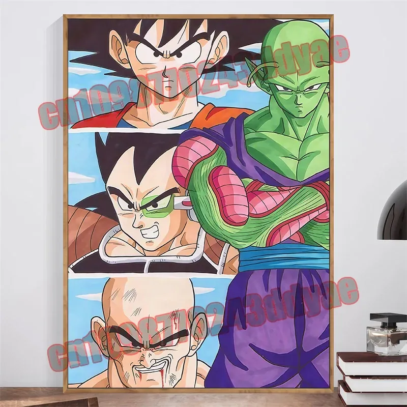 Póster de pintura en lienzo de Dragon Ball Z – dragon ball 20 / a4 unframed, 21 × 30 cm