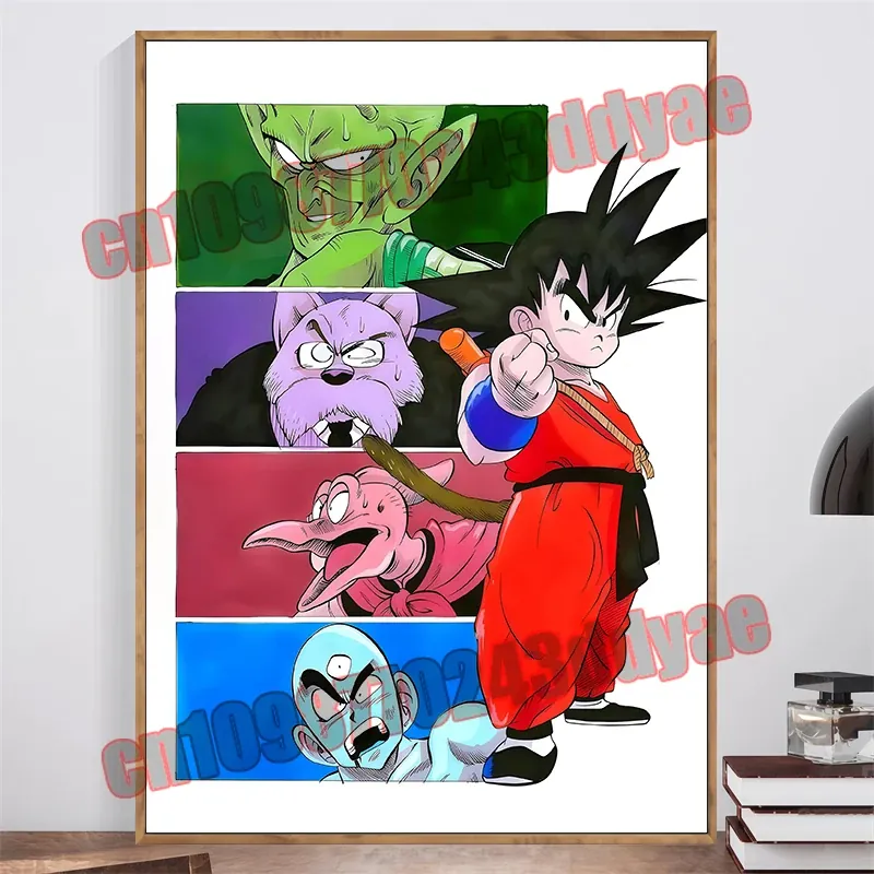 Póster de pintura en lienzo de Dragon Ball Z – dragon ball 16 / unframe, 55 × 90 cm