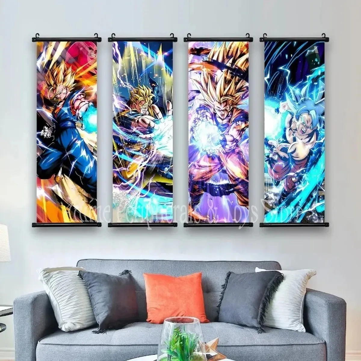 Póster de Dragon Ball en lienzo, obra de arte para pared – vue 3