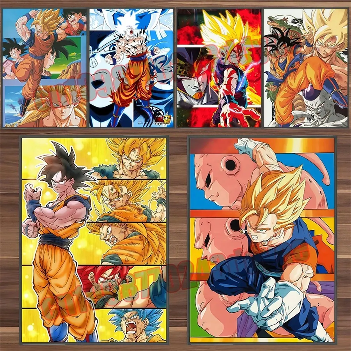 Póster de Dragon Ball Z en lienzo, varios tamaños hasta 55 × 90 cm – vue 2