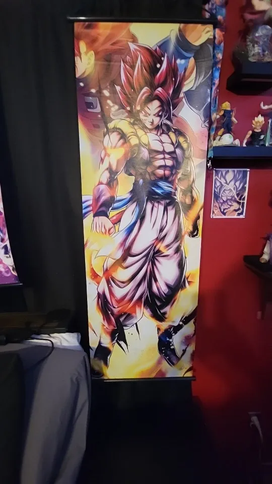 Foto de un comprador: Póster de Dragon Ball en lienzo, obra de arte para pared