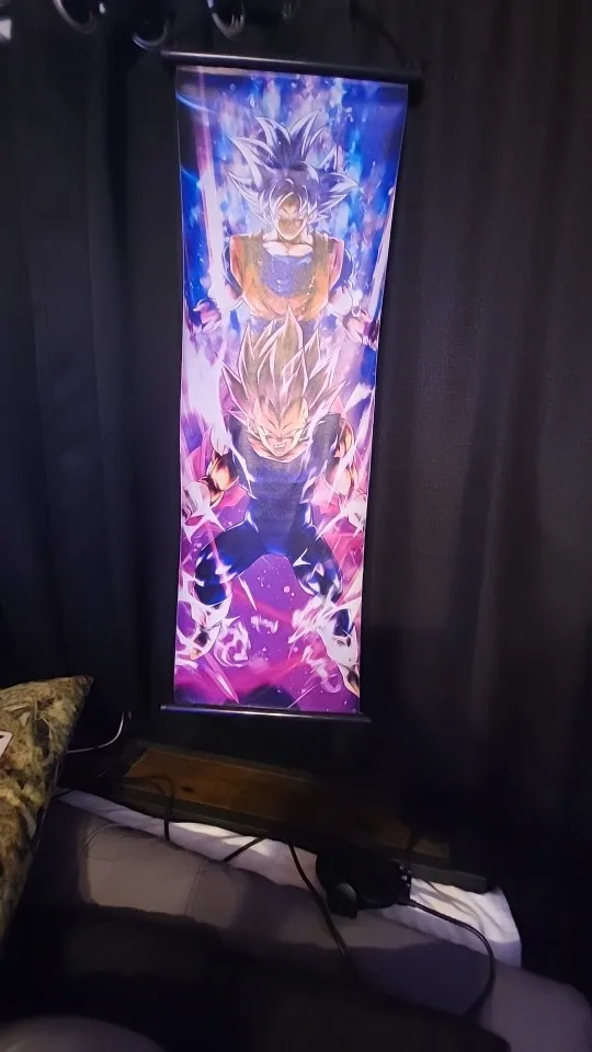 Foto de un comprador: Póster de Dragon Ball en lienzo, obra de arte para pared