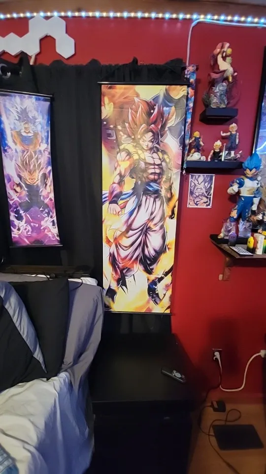 Foto de un comprador: Póster de Dragon Ball en lienzo, obra de arte para pared