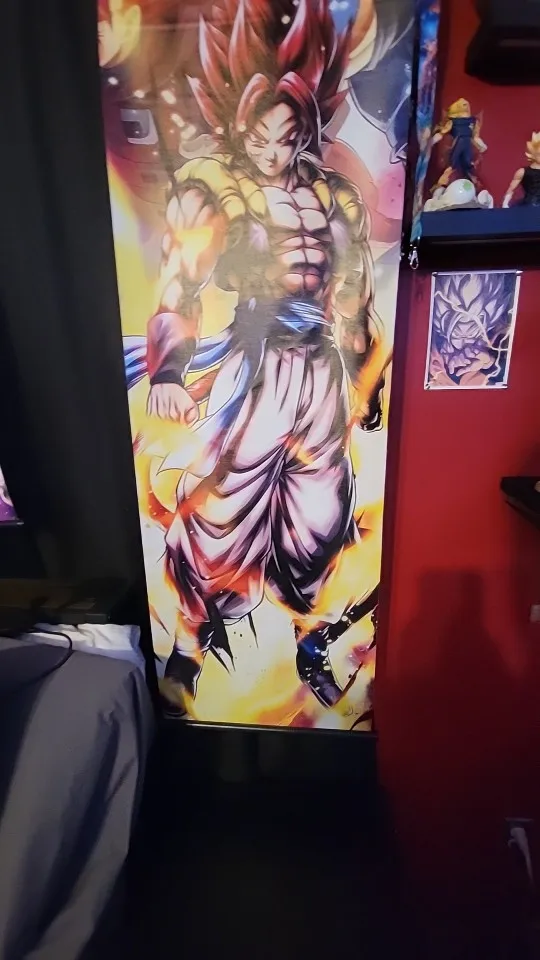 Foto de un comprador: Póster de Dragon Ball en lienzo, obra de arte para pared