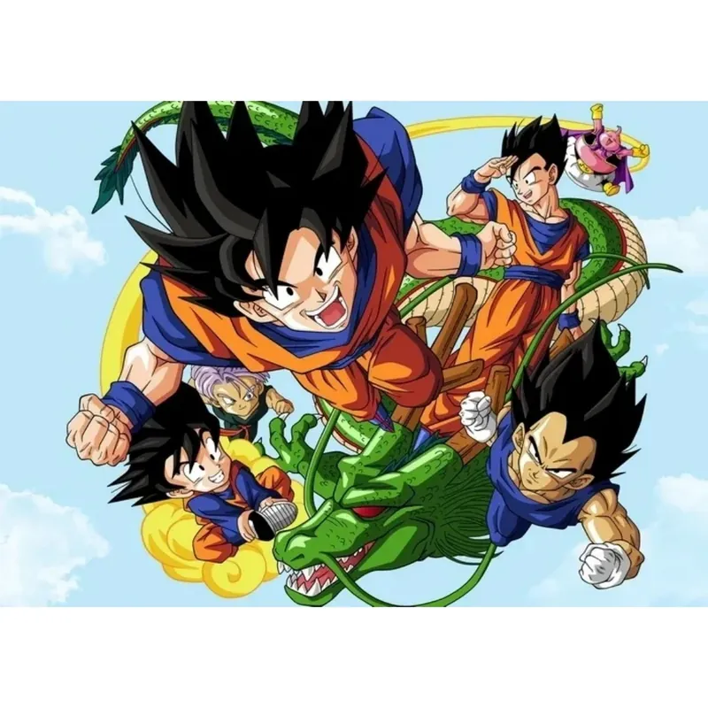 Tapiz de Dragon Ball Super para pared en poliéster