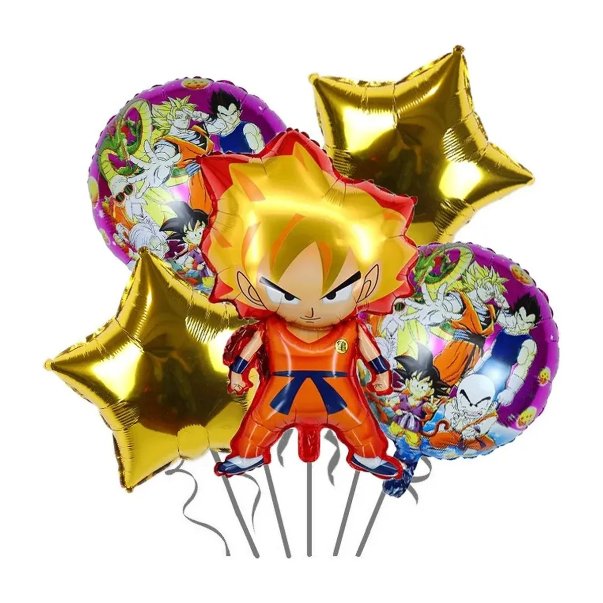 Vajilla desechable de Dragon Ball para fiesta de cumpleaños – globo 5