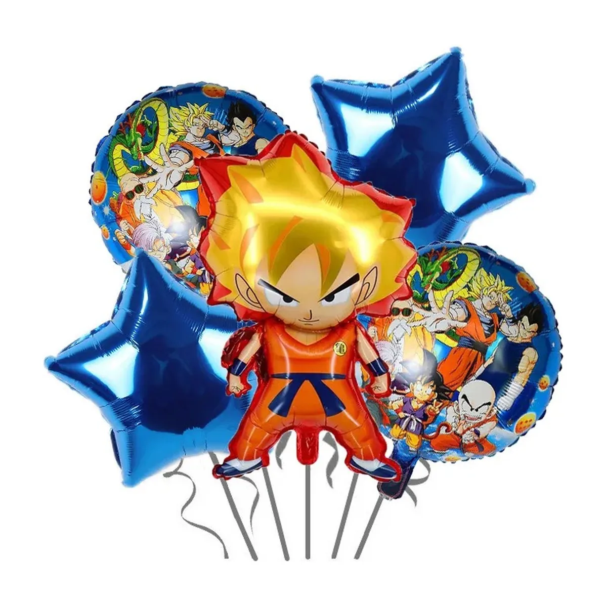 Vajilla desechable de Dragon Ball para fiesta de cumpleaños – globo 6