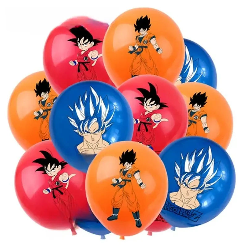 Vajilla desechable de Dragon Ball para fiesta de cumpleaños