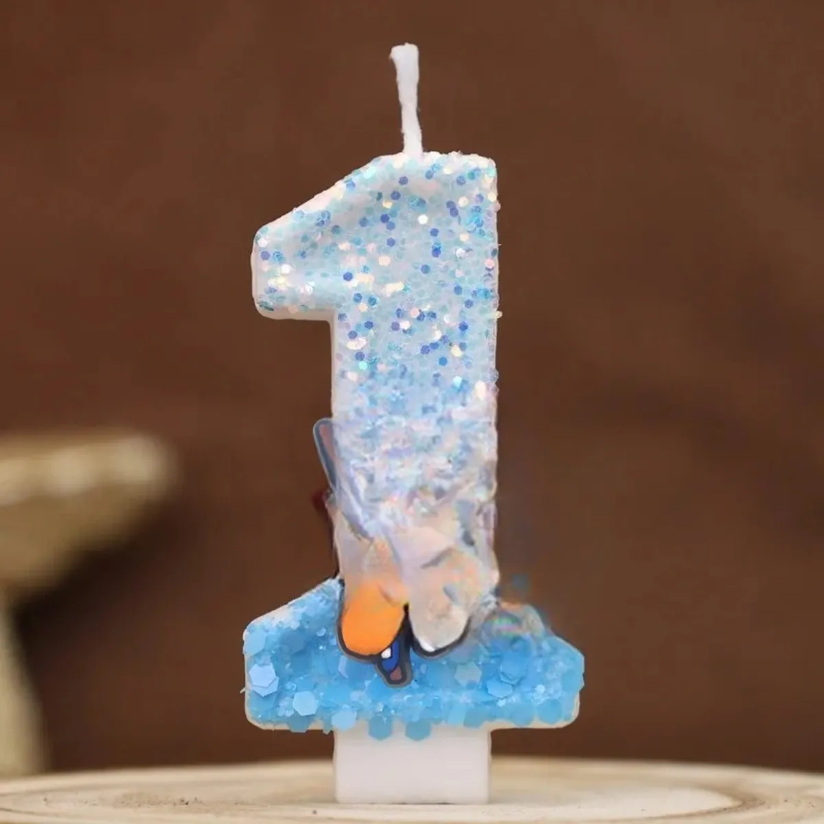 Vela con número temático de Dragon Ball para pastel infantil – a 1