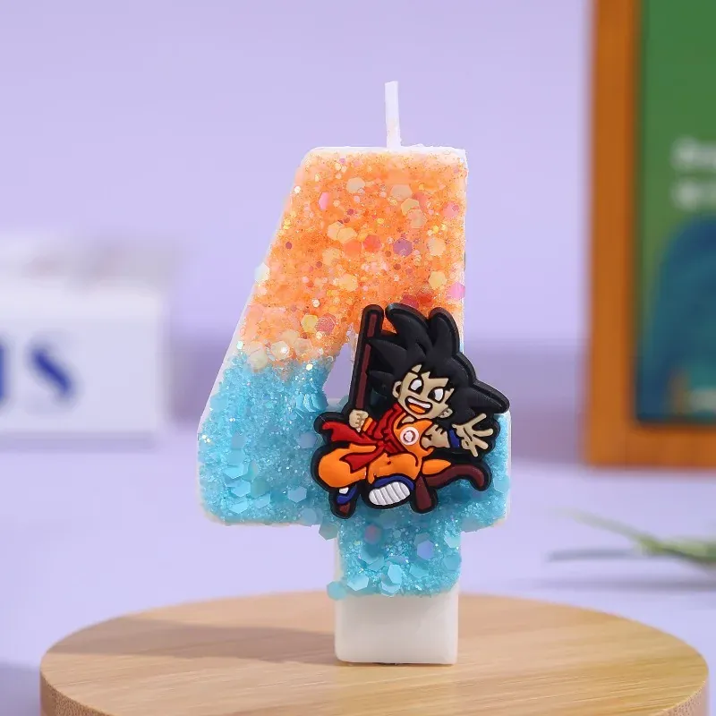 Velas con Números de Dragon Ball del 0 al – la zhu 4
