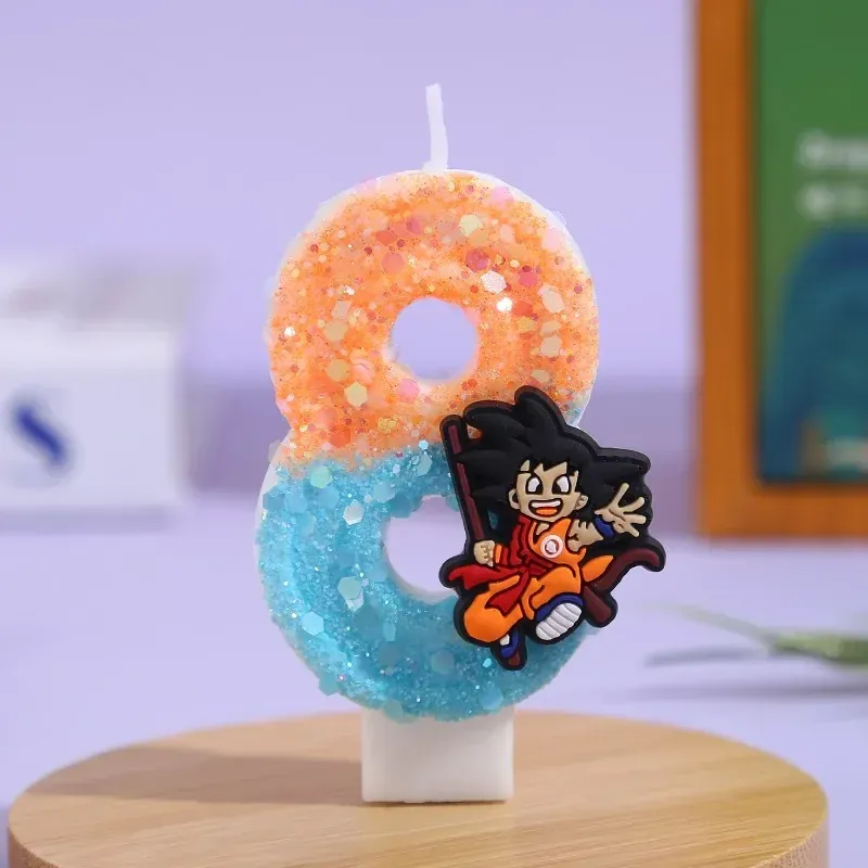 Velas con Números de Dragon Ball del 0 al – la zhu 8