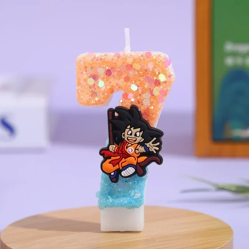 Velas con Números de Dragon Ball del 0 al – la zhu 7
