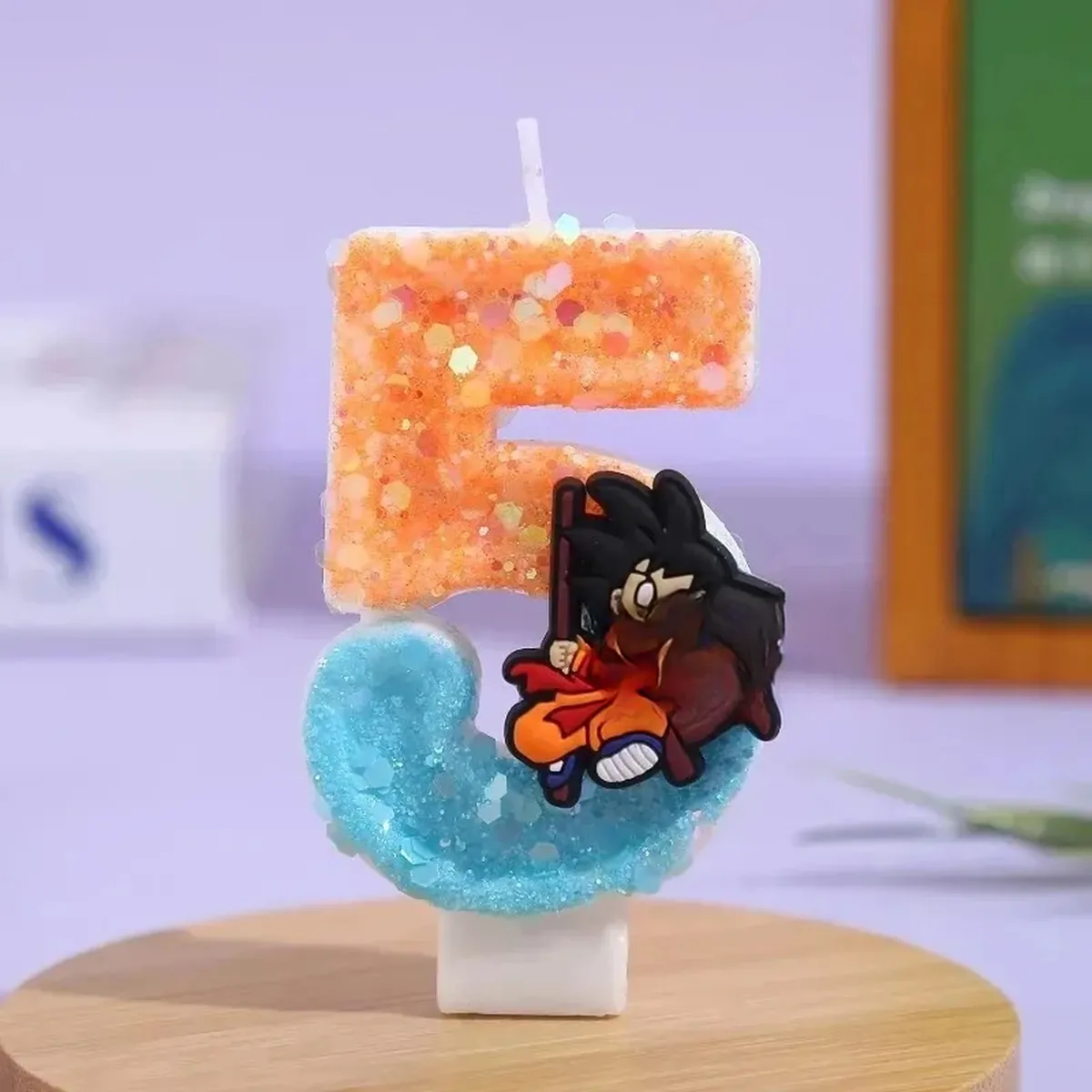 Velas con números de Dragon Ball del 0 al 9 para pastel – vue 3