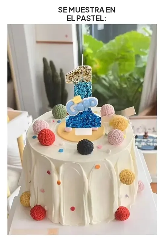Velas con números de Dragon Ball del 0 al 9 para pastel